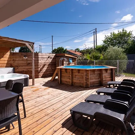 Maison Alma☆ Piscine Chauffee & Jacuzzi Prives☆☆☆ Tatil Evi